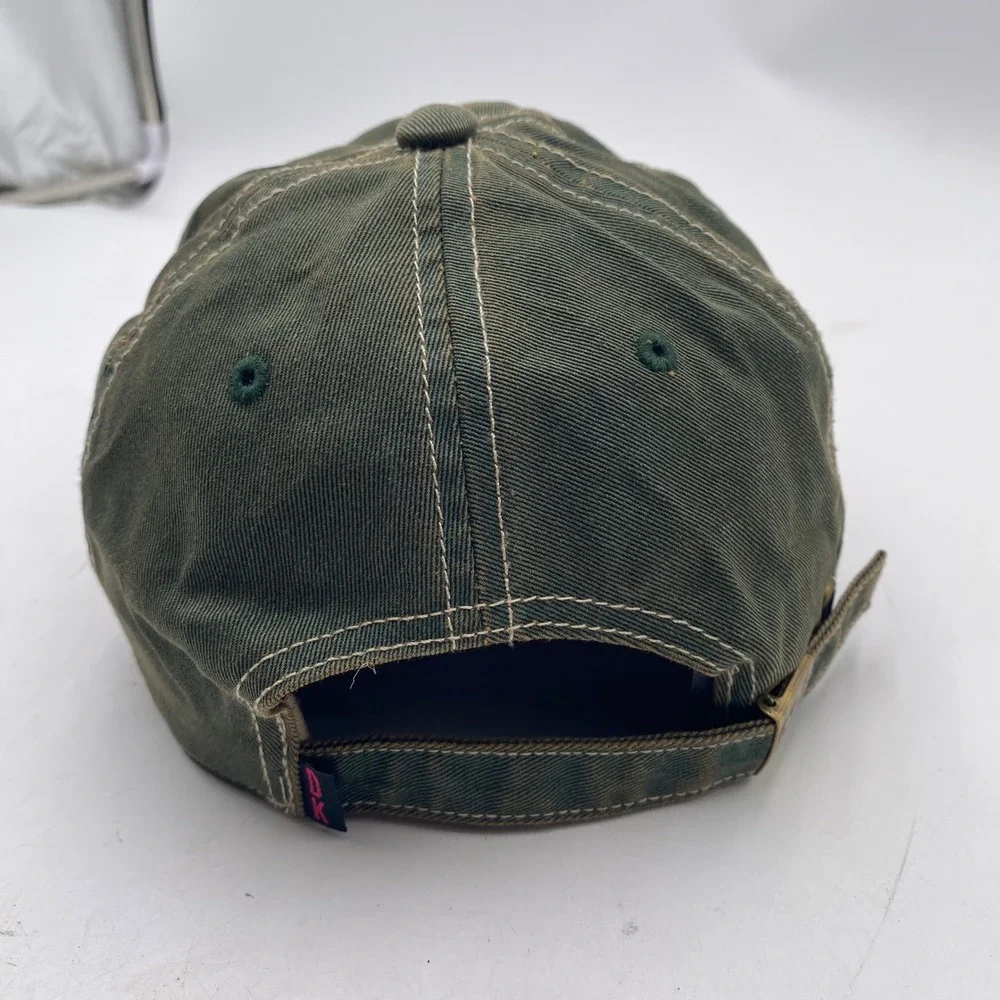 Great Smoky Mountains Baseball Hat Cap Mens OSFM Green Cotton Souvenir SEO